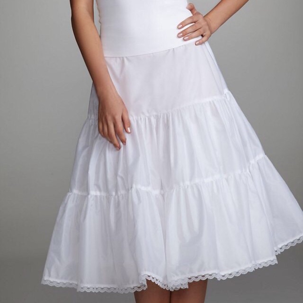 David’s Bridal T length slip